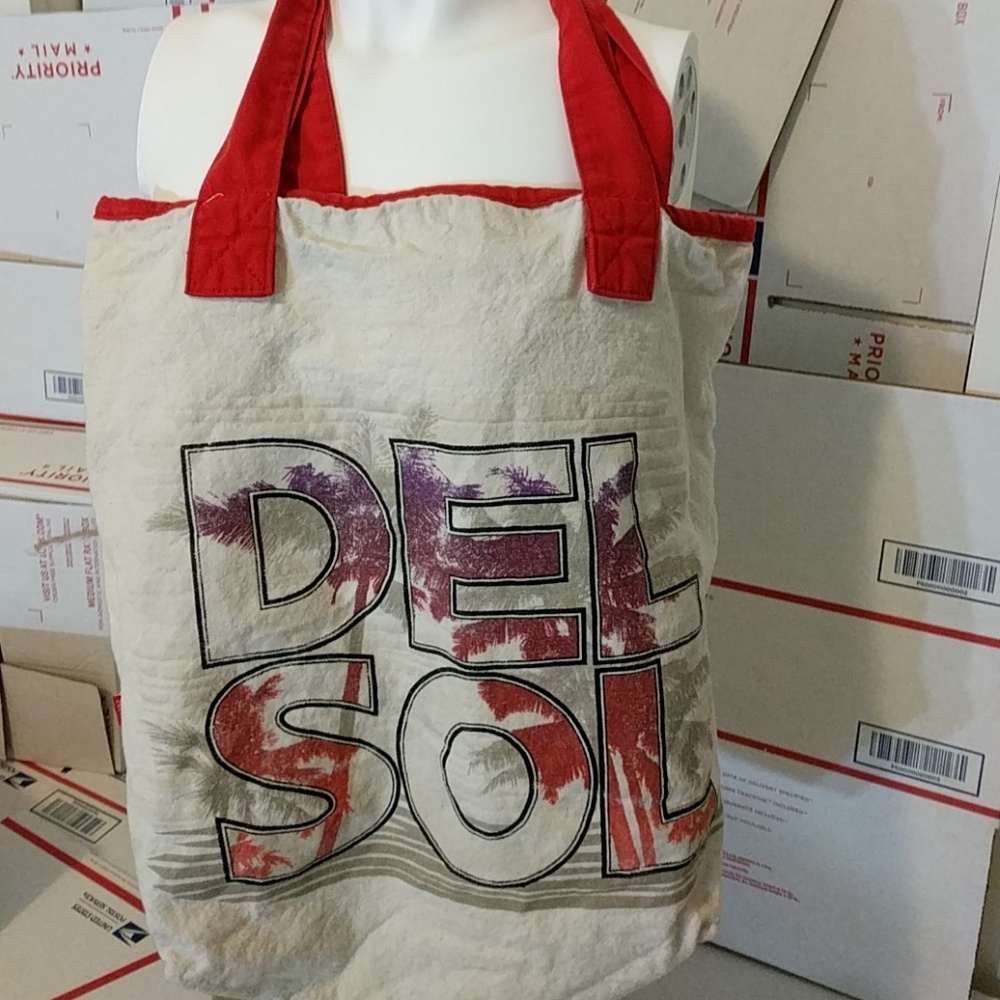 Del Sol Color Changing Canvas Bag